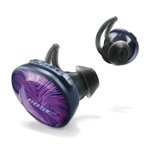 (中古品)Bose SoundSport Free wireless headphones 完全ワイヤレスイヤホン 限定カラー ウルトラバイオレット/
