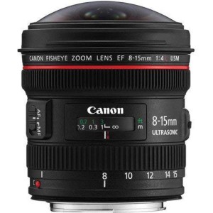 (中古品)Canon 超広角ズームレンズ EF8-15mm F4L フィッシュアイ USM フルサイズ対応