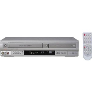 (中古品)DXアンテナ プログレッシブ出力対応 DVDプレーヤーVHSコンビネーションデッキ DV-140V