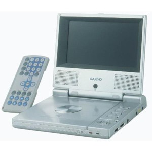 (中古品)SANYO ポータブルDVDプレーヤー「ムービッシュ」DVD-HP58