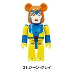 (中古品)Happyくじ MARVEL BE@RBRICK マーベル ベアブリック ベアブリック賞 21.ジーン・グレイ