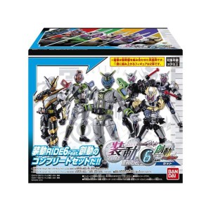 (中古品)装動 仮面ライダージオウ RIDE6 Feat.創動 仮面ライダービルド セット 食玩・ガム (仮面ライダージオウ)