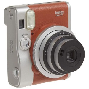 (中古品)FUJIFILM インスタントカメラ チェキ instax mini 90 ネオクラシック ブラウン INSTAX MINI 90 BROW