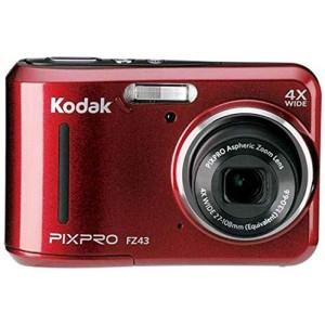 (中古品)Kodak(コダック) FZ43 コンパクトデジタルカメラ PIXPRO レッド