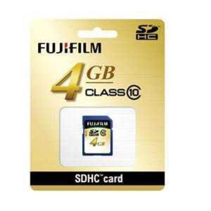 (中古品)富士フイルム SDHC-004G-C10 SDHCカード 4GB CLASS10