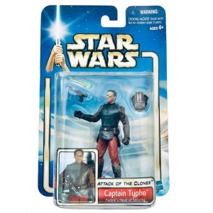 (中古品)スターウォーズ エピソード2 ベーシックフィギュア キャプテン・タイフォ