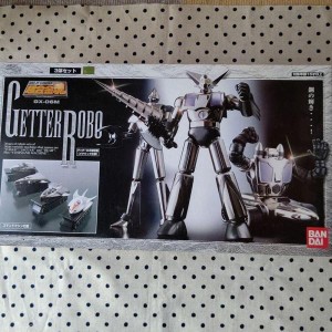 (中古品)超合金魂 GX-06M ゲッターロボ練習機メタリック仕様3体