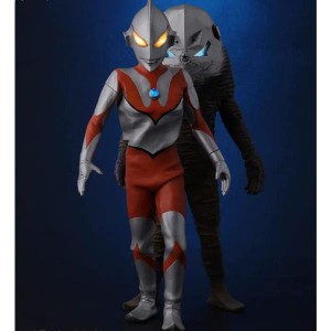 (中古品)ウルトラマン 大怪獣シリーズ にせウルトラマン ＆ ザラブ星人 発光Ver. 限定セット