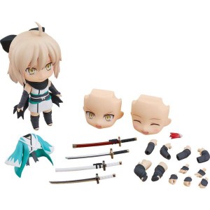 (中古品)ねんどろいど Fate/Grand Order セイバー/沖田総司 霊基再臨Ver. ノンスケール ABS&PVC製 塗装済み可動フィギュア