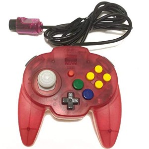 (中古品)ホリパッドミニ64トロピカルレッドN64