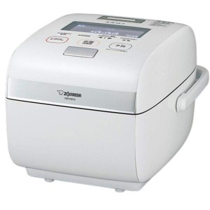 (中古品)象印 圧力IH炊飯ジャー(5.5合炊き) 雪白 ZOJIRUSHI 炎舞炊き NW-KB10-WZ