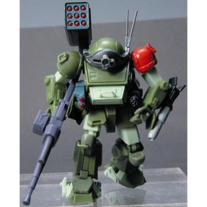 (中古品)装甲騎兵ボトムズ アクティックギア スコープドッグ レッドショルダーカスタム AG-V05