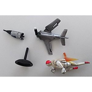 (中古品)タイムスリップグリコ なつかしの20世紀 フィギュアコレクション 04 鉄人28号 バッカスの空中戦 カラーver