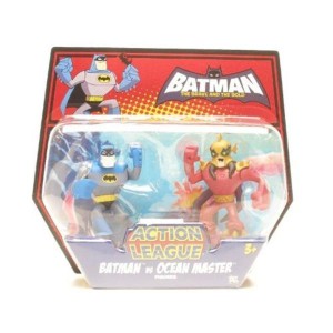 (中古品)DC Batman Brave and the Bold Action League Mini Figure 2-Pack Batman V