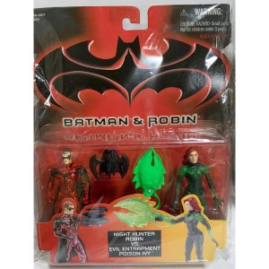 (中古品)Batman & Robin Night Hunter Robin vs. Evil Entrapmeny Poison Ivy Set b