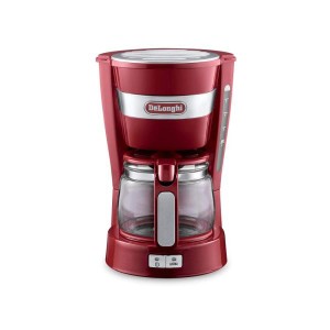 (中古品)デロンギ (DeLonghi) ドリップコーヒーメーカー パッションレッド アクティブシリーズ レッド 5カップ ICM14011J-R