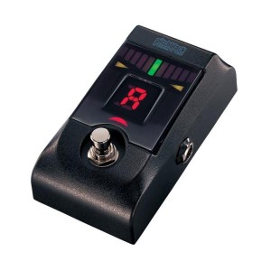 (中古品)KORG ペダル式チューナー pitchblack ピッチブラック ギター/ベース用 PB-01