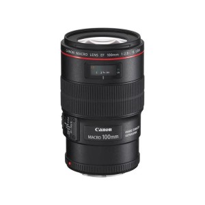 (中古品)Canon 単焦点マクロレンズ EF100mm F2.8L マクロ IS USM フルサイズ対応