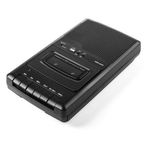 (中古品)サンワダイレクト カセットテープ デジタル化 USB保存 簡単操作3ステップ カセットプレーヤー マイク内蔵(録音可能) 乾電池/コン