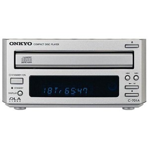 (中古品)ONKYO INTEC155 CDプレーヤー C-701A(S) /シルバー