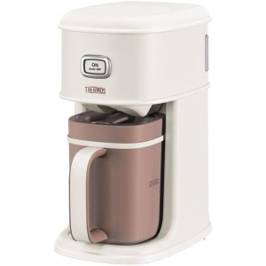 (中古品)サーモス アイスコーヒーメーカー 0.66L バニラホワイト ECI-660 VWH