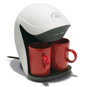 (中古品)recolte GRAND KAFFE DUO (グラン カフェ デュオ) ホワイト GKD-1(W)