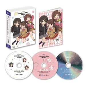 (中古品)アイドルマスター シンデレラガールズ劇場 第1巻( 「シンデレラガールズ5thライブツアー」ファイナル先行抽選申し込みシリアル封