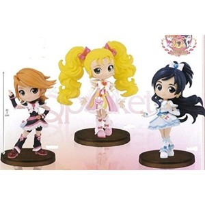 (中古品)ふたりはプリキュア MaxHeart Q posket petit 全３種セット キュアブラック キュアホワイト シャイニールミナス