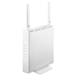 (中古品)アイ・オー・データ 日本メーカー WiFi 無線LAN ルーター 11ax 最新規格 Wi-Fi6 AX1800 1201+574Mbps