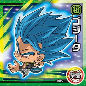 (中古品)超4-19 ゴジータ (ノーマル) ドラゴンボール超戦士シールウエハース超 最強のHERO