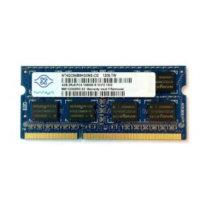 (中古品)Nanya PC3-12800S (DDR3-1600) 4GB SO-DIMM 204pin (型番：NT4GC64B8HG0NS-DI)