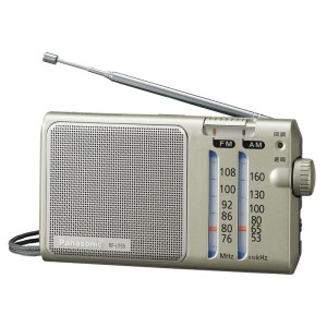 (中古品)パナソニック FM-AM2バンドレシーバー RF-U155-S