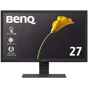 (中古品)BenQ モニター ディスプレイ GL2780 27インチ/フルHD/TN/1ms/75Hz/輝度自動調整/ブルーライト軽減/フリッカーフリ