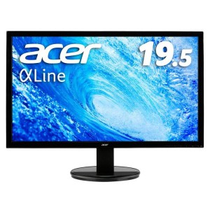 (中古品)Acer モニター AlphaLine K202HQLAbi 19.5インチ TN 非光沢 HD 5ms HDMI D-Sub VESAマウ