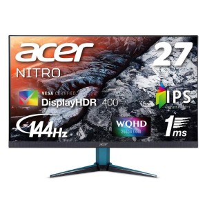 (中古品)Acer ゲーミングモニター Nitro 27インチ WQHD VG271UPbmiipx IPS 1ms(VRB) 144Hz Displ