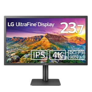 (中古品)LG モニター ディスプレイ 24MD4KL-B 23.7インチ / UltraFine 4K(3840×2160) / IPS非光沢/DC