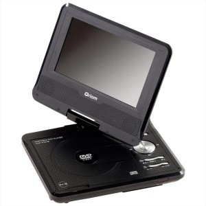 (中古品)山善(YAMAZEN) キュリオム 7インチ ポータブルDVDプレーヤーAC/DC電源 充電池対応 PDP-N70