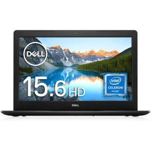 (中古品)Dell ノートパソコン Inspiron 15 3583 ブラック Win10/15.6HD/Celeron 4205U/4GB/1TB