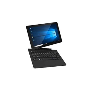 (中古品)KEIAN WiZ 2in1PC Windows10搭載 KIC102-BK ブラック