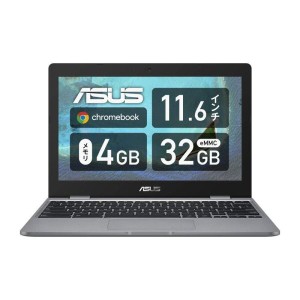 (中古品)ASUS Chromebook クロームブック C223NA ノートパソコン(Celeron N3350 / 4GB / 32GB / 11