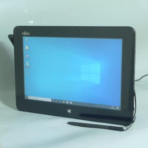 (中古品)在庫処分 Windows10 タブレット Q555/K64 SSD-64GB 中古動作良品 10.1型 Tab Atom 4GB 無線 Bl