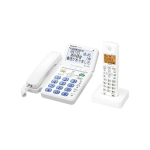 (中古品)シャープ デジタルコードレス電話機 子機1台付き 1.9GHz DECT準拠方式 JD-G60CL