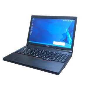 (中古品)中古ノートパソコン 互換OFFICE付属 今更ですが WINDOWS XPソフトに最適 ＸＰパソコンでなら十分 デュアルコア搭載 富士通 F