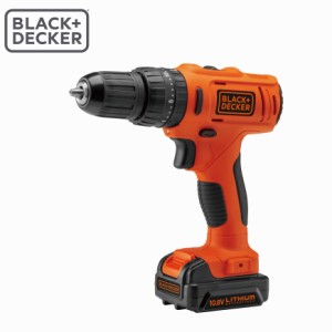 ブラックアンドデッカー BLACK+DECKER 10.8Vコードレス振動ドリルドライバー オレンジ BDH12 送料無料 振動ドリル DIY工具