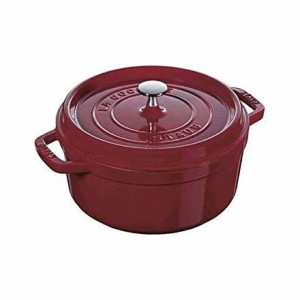 日本正規品 STAUB ストウブ 両手鍋 40502-281 送料無料 ピコ・ココット　ラウンド 10cm ボルドー ギフト 結婚祝い 無水調理 カレー プレ