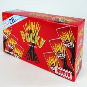 グリコ ポッキーチョコレート 業務用 28袋     ポッキー 大容量 シェアパック お菓子 チョコレート 980ｇ 35ｇ×28袋☆ パーティー ホム