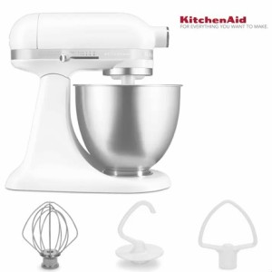 キッチンエイド アルチザン ミニ スタンドミキサー 3.3L シャイニーホワイト KitchenAid Artisan Mini Stand Mixer 3.3L Shiny White ミ