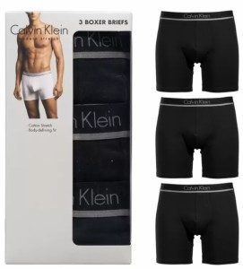 【3枚組】カルバンクライン メンズ ストレッチボクサー  XLサイズ ブラック Calvin Klein Mens Modern Stretch Boxer ボクサーパンツ プ