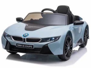 子ども用電動乗用 BMW i8 クーペ ブルー 運転 手先 知育 玩具 おもちゃ 結婚式 記念撮影 誕生日 クリスマス 乗り物 車 贈り物 お祝い イ