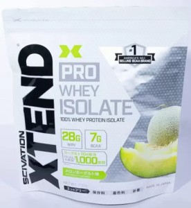 XTEND(エクステンド) PRO ホエイアイソレート プロテイン 700g メロンヨーグルト味 たんぱく質 乳酸菌 日本国内製造 CFM製法 美味しい Wh